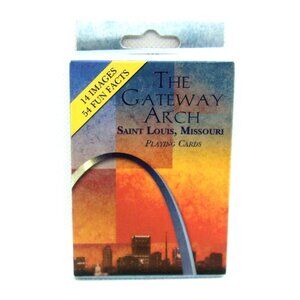 New and Sealed Saint Louis Missouri The Gateway Arch Souvenir Playing Cards